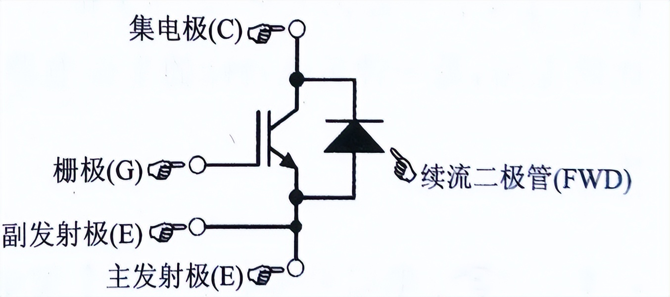 IGBT单管电路图