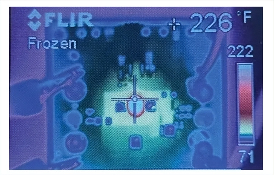 电感器饱和散热温度为226°F (107.78°C)