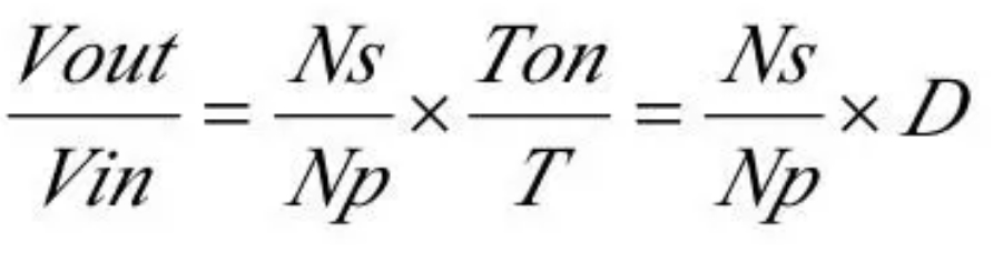 输入输出电压关系