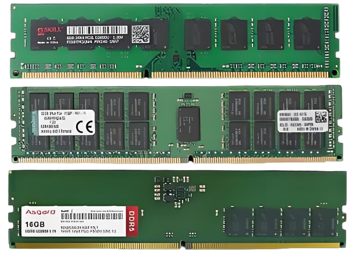 DDR3、DDR4、DDR5等连接器