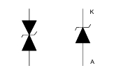 TVS二极管符号