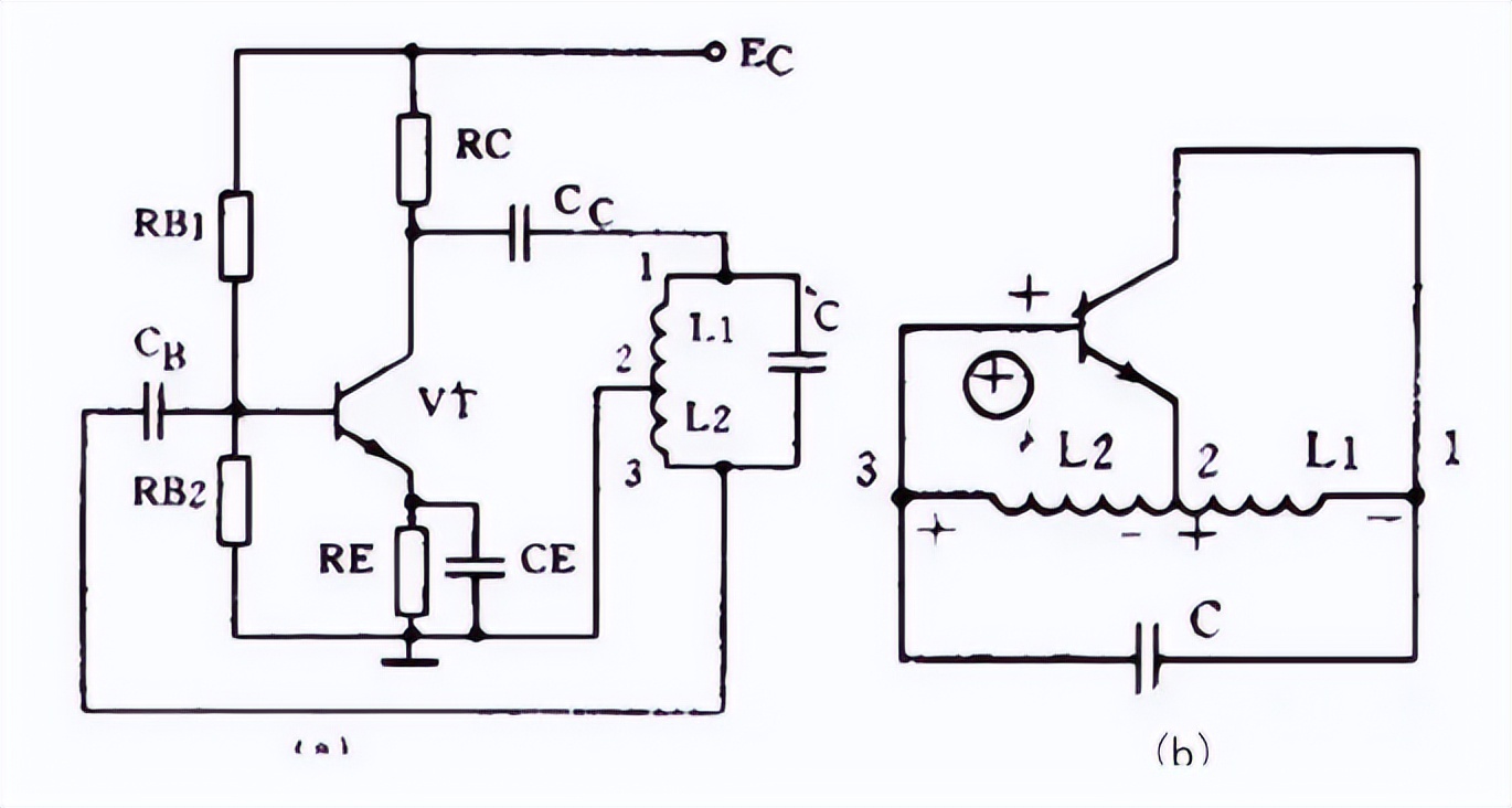 电感三点式振荡电路